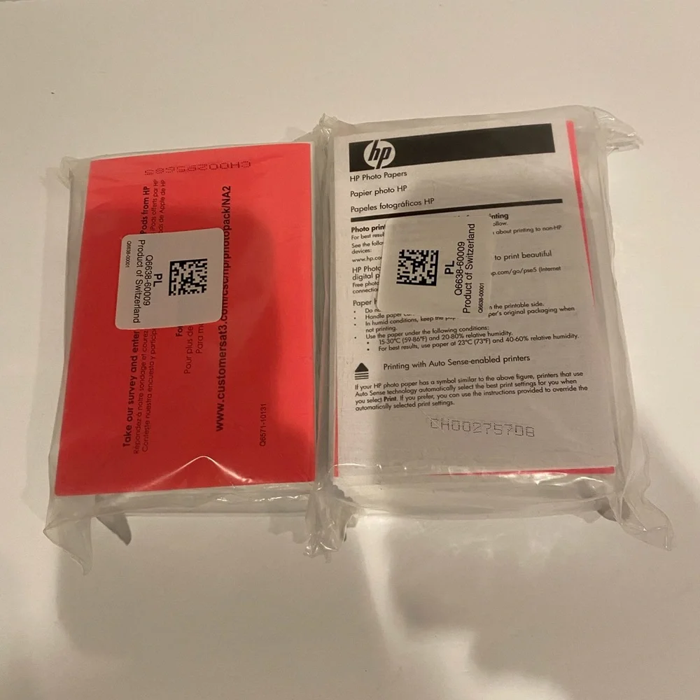New HP Glossy Borderless Photo Paper 4x6 Q6638-60009 Sealed 150 Sheets